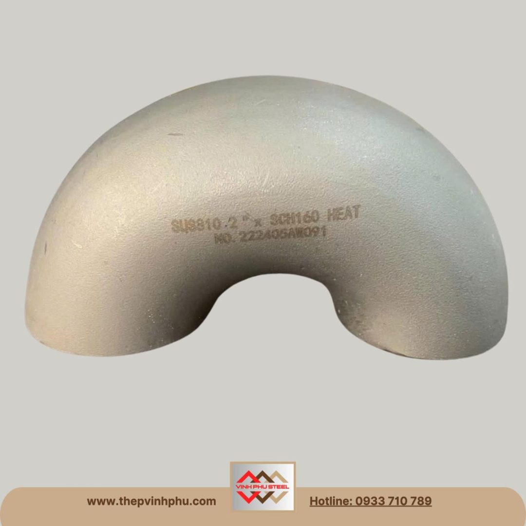 cút hàn inox 180 độ