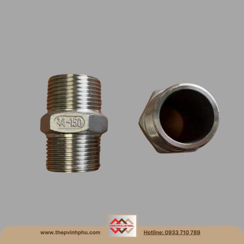 kép 2 đầu ren inox
