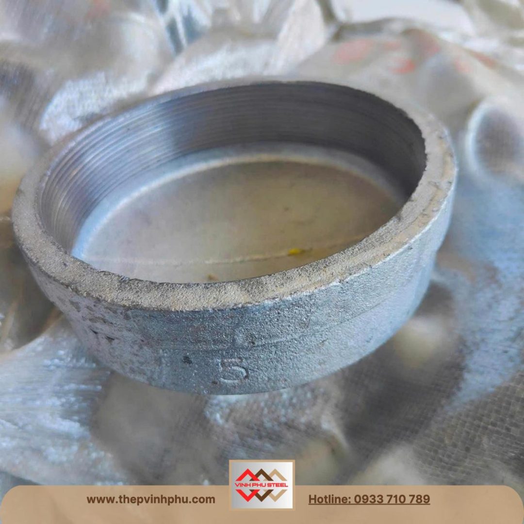 nắp bịt ren mạ kẽm