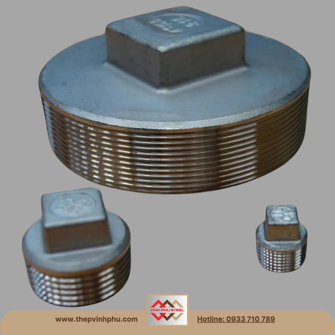 nút bịt ren inox