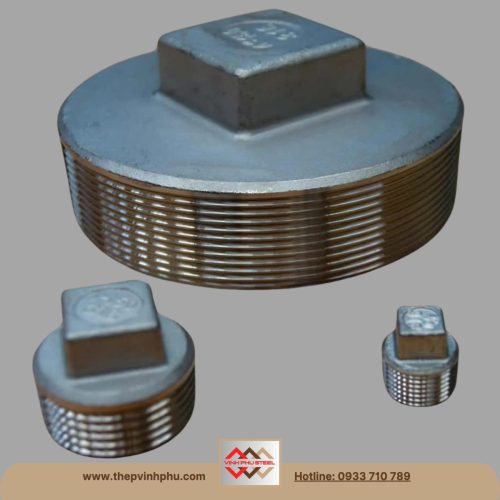 nút bịt ren inox