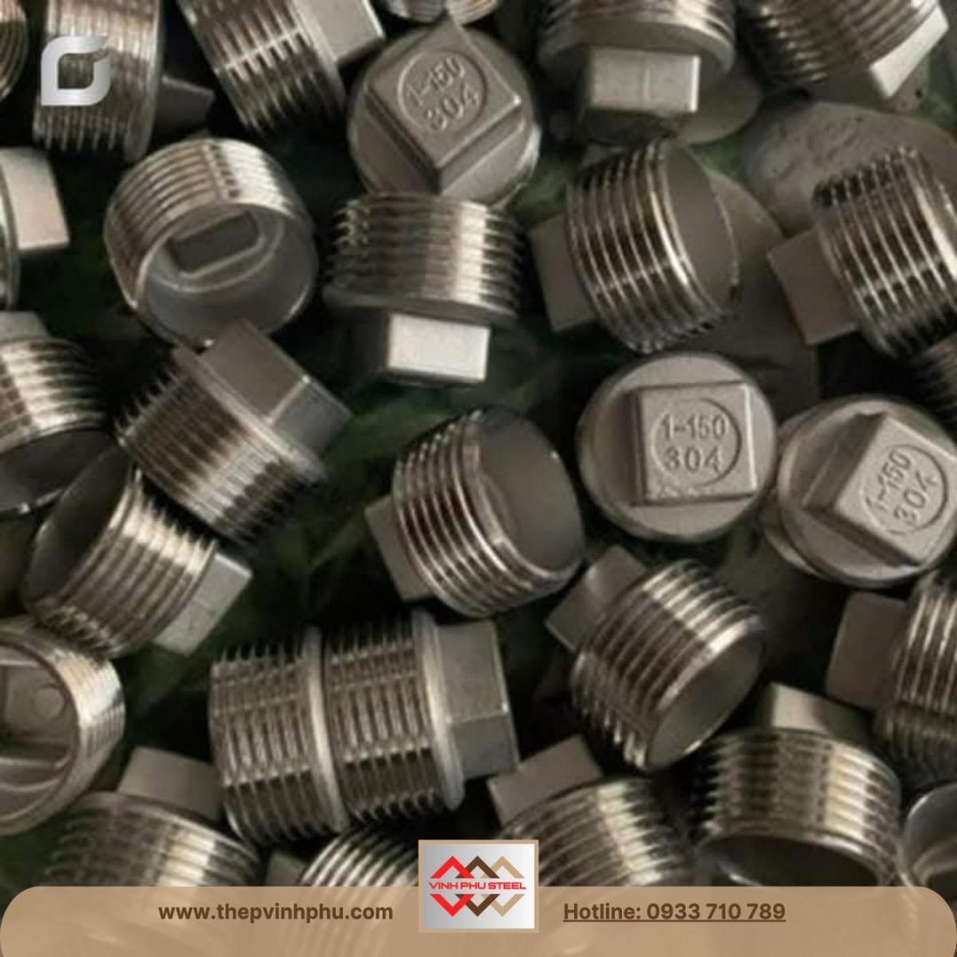 nút bịt ren inox