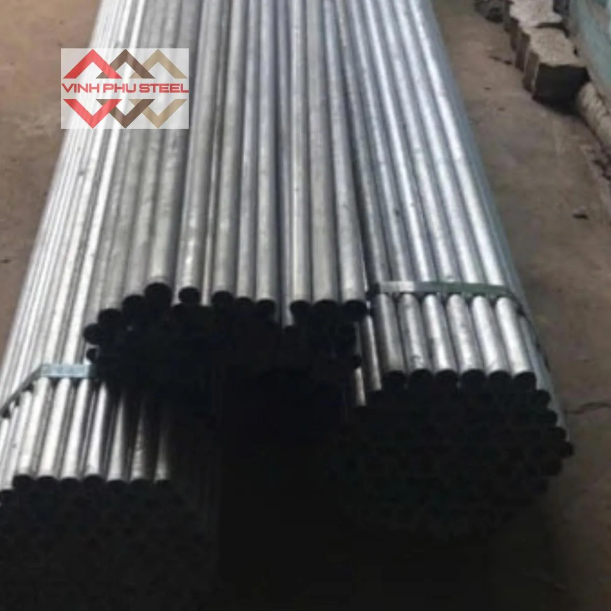 Ống thép mạ kẽm phi 21 (DN15)