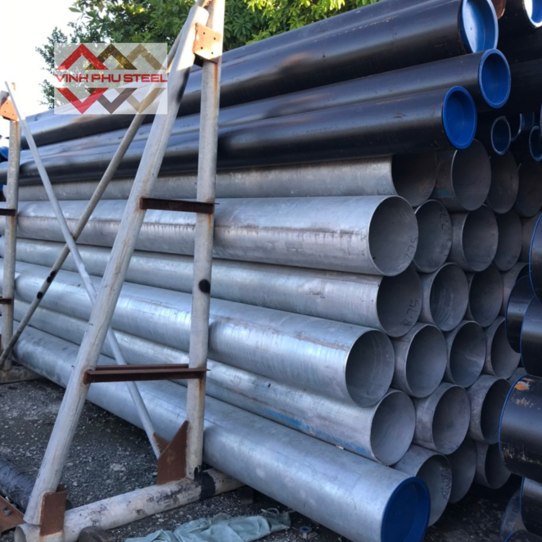 Ống thép mạ kẽm phi 356 (DN350)