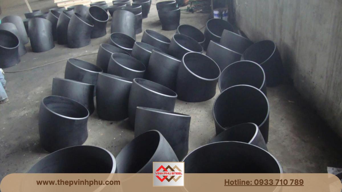 Cút lơi thép hàn 45 độ