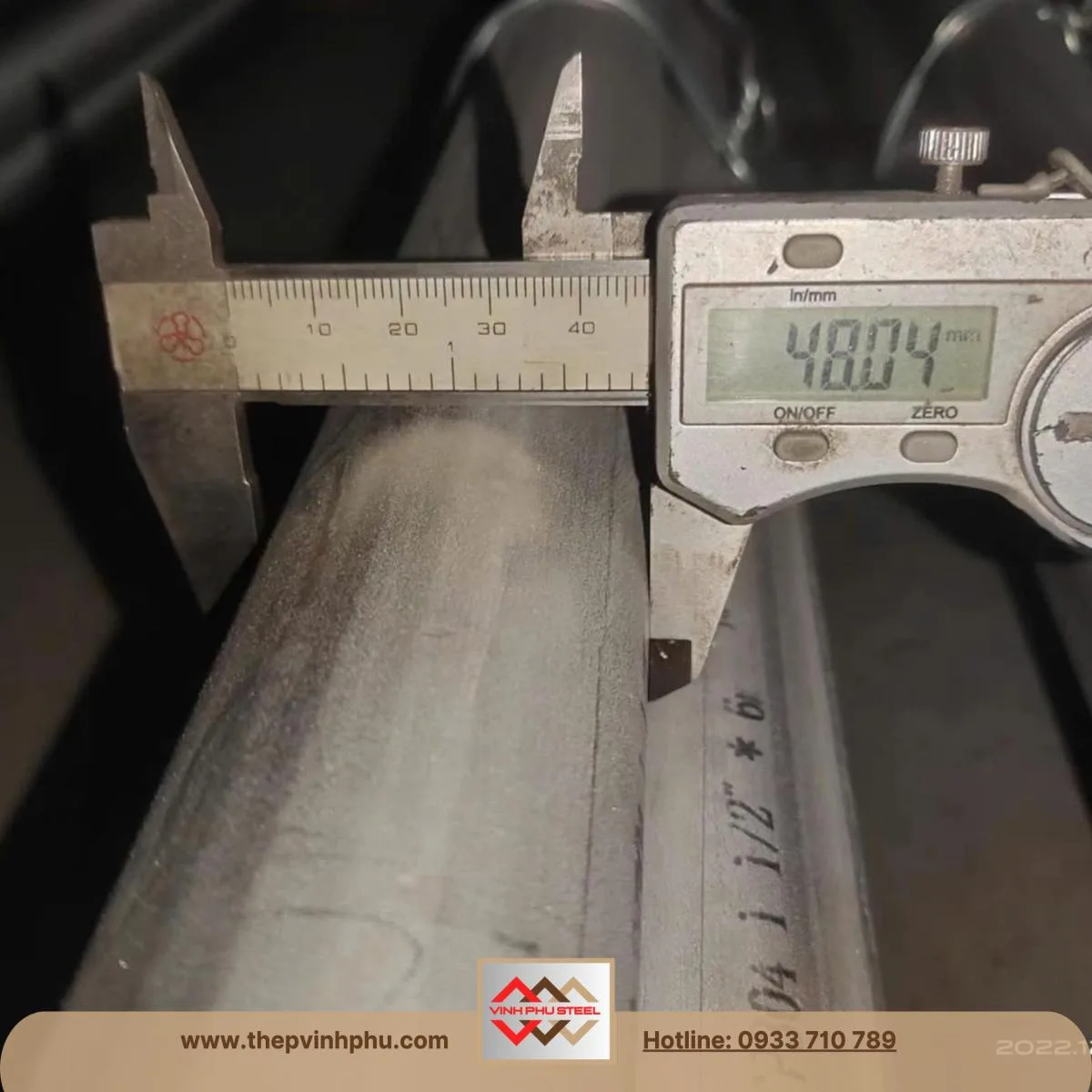 Ống INOX phi 49 DN40