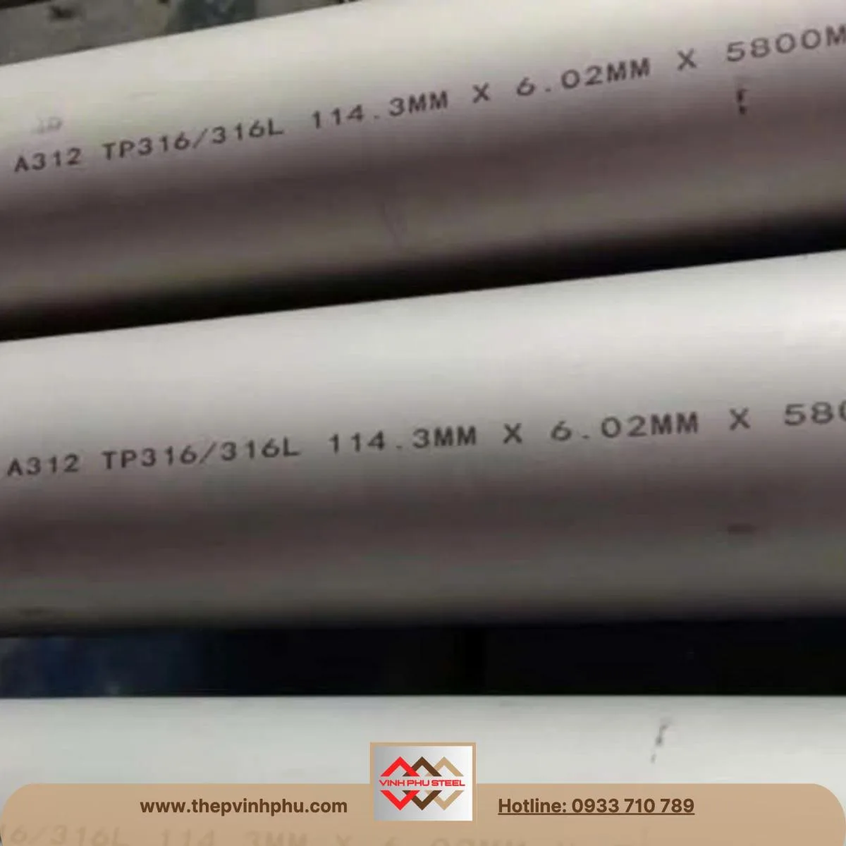 Ống inox phi 114 DN100