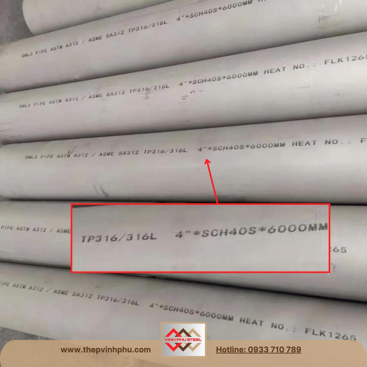 Ống inox phi 114 DN100