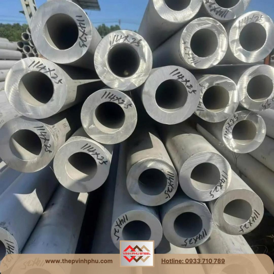 Ống inox phi 114 DN100