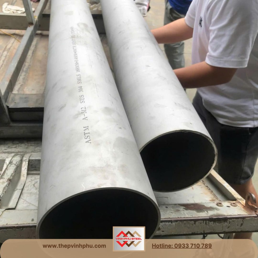 Ống inox phi 168 -DN150 - 6 inch