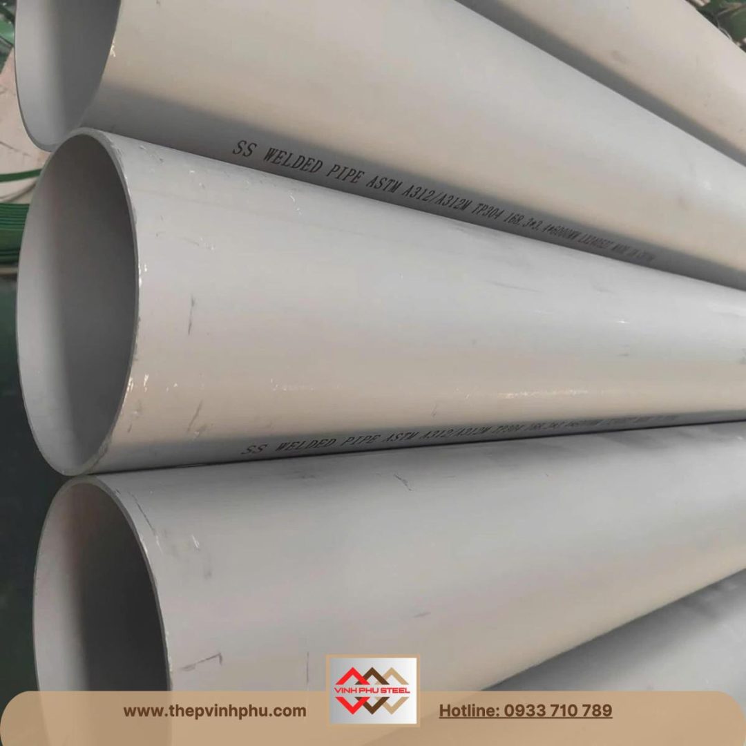 Ống inox phi 168 -DN150 - 6 inch