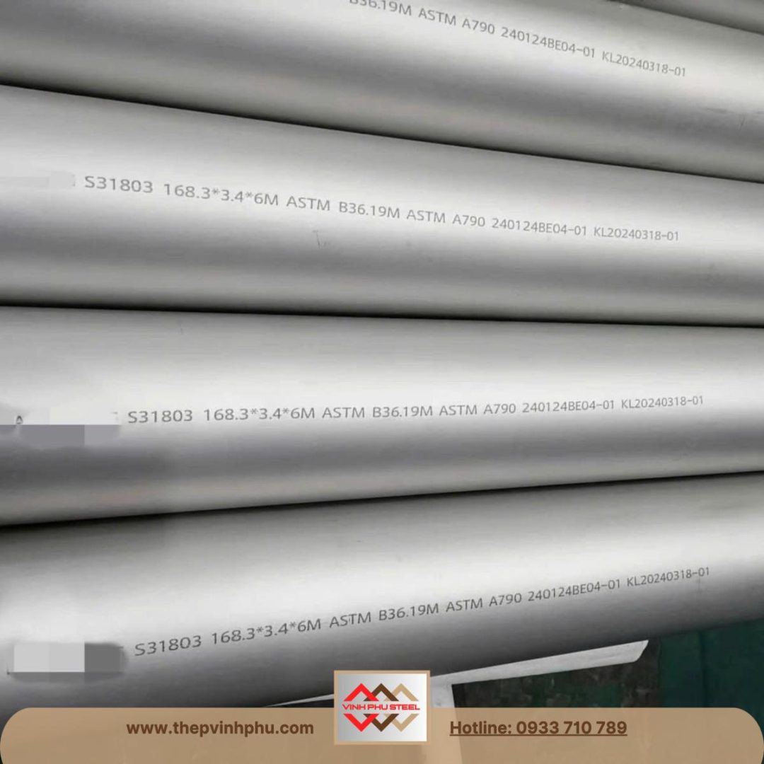 Ống inox phi 168 -DN150 - 6 inch