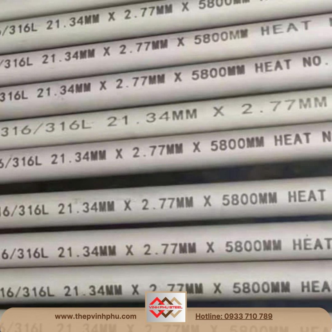 Ống inox phi 21 DN15