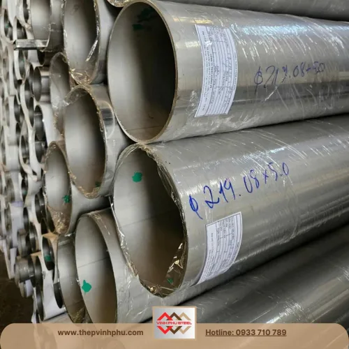 Ống inox phi 219 DN200 8 inch