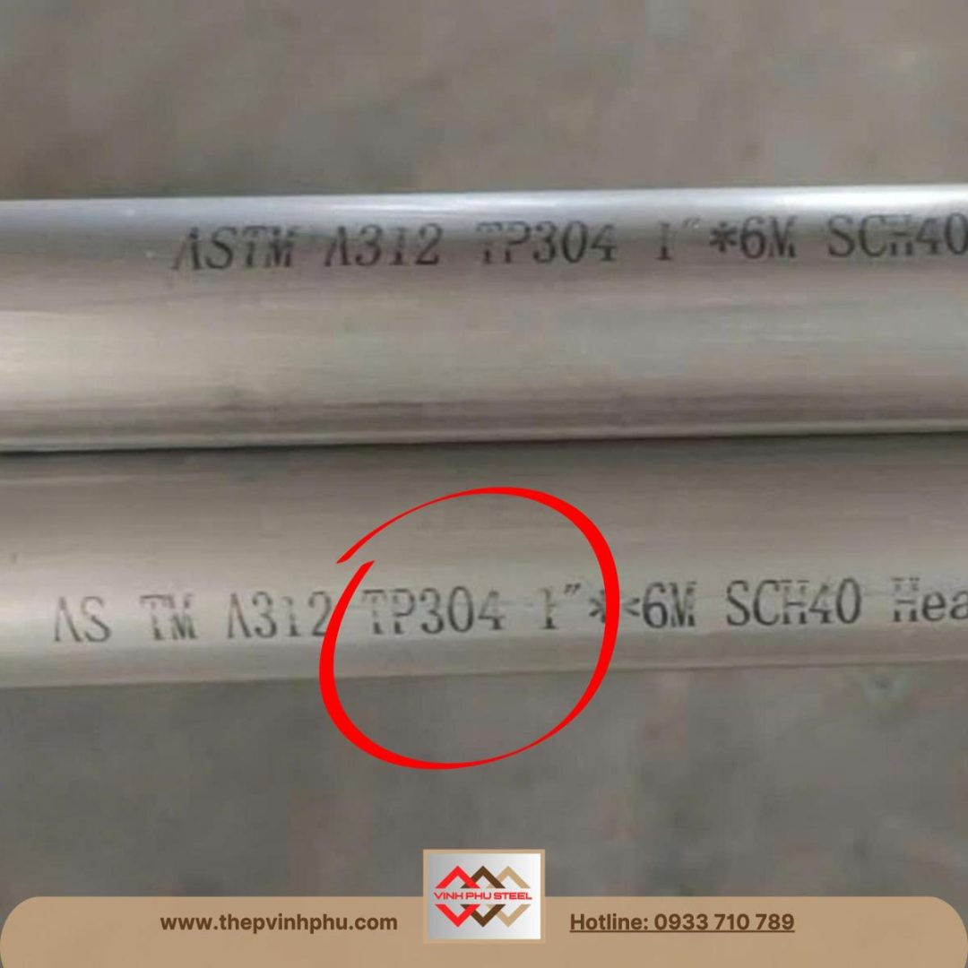 Ống inox phi 34 DN25