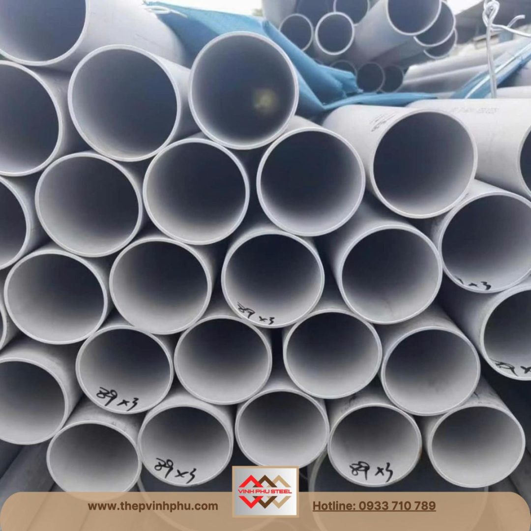 Ống inox phi 89 DN80