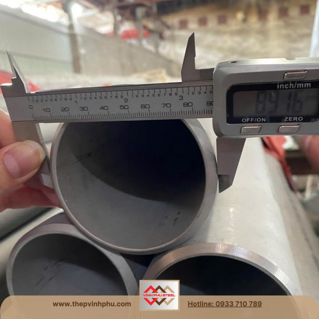 Ống inox phi 89 DN80