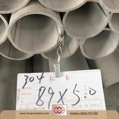Ống inox phi 89 DN80