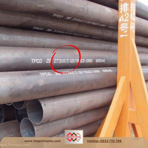 Ống thép đúc phi 273 DN250 - 10 inch