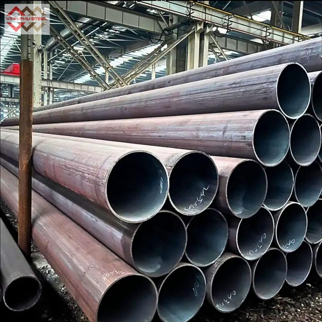ống sắt đen D400