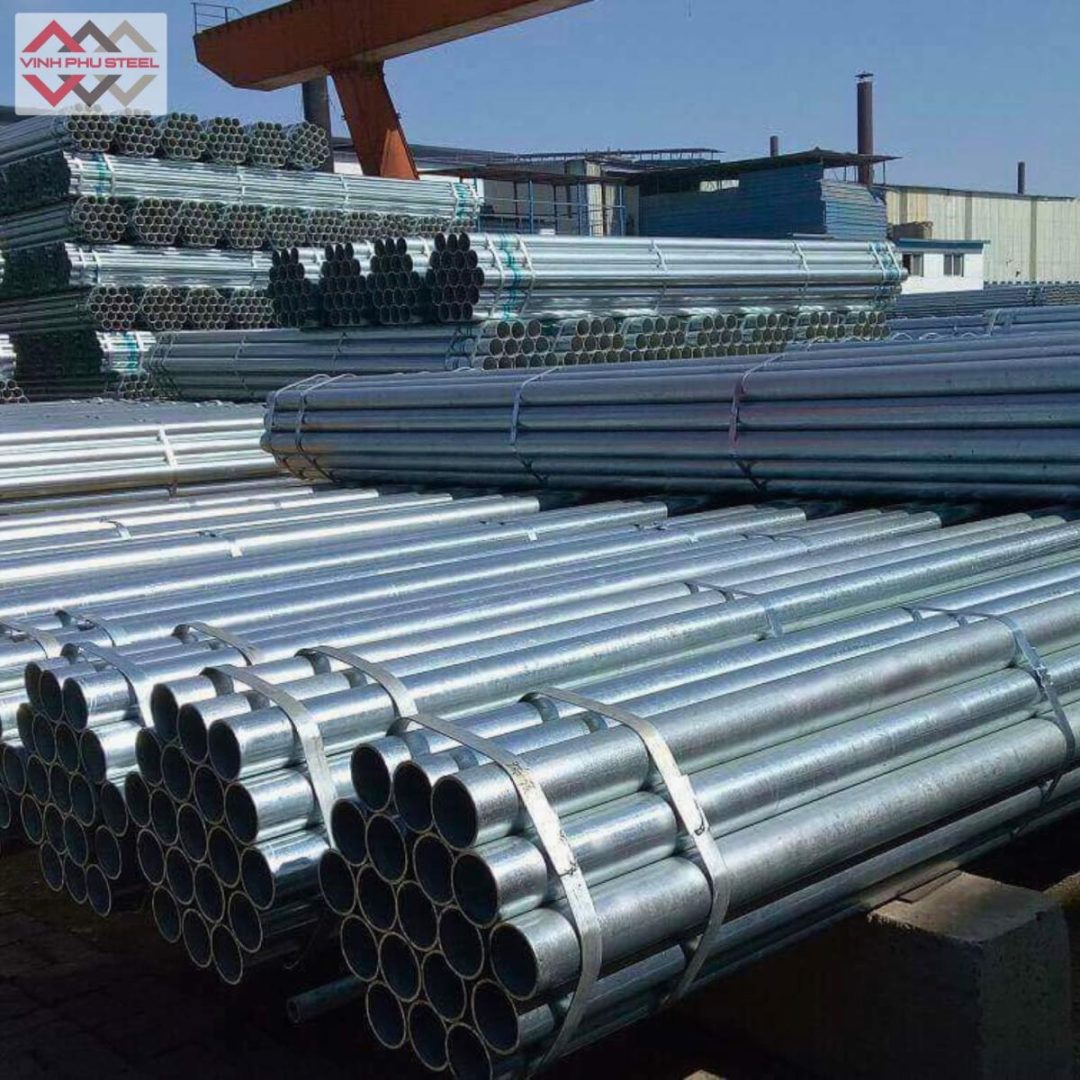 ống sắt mạ kẽm D100