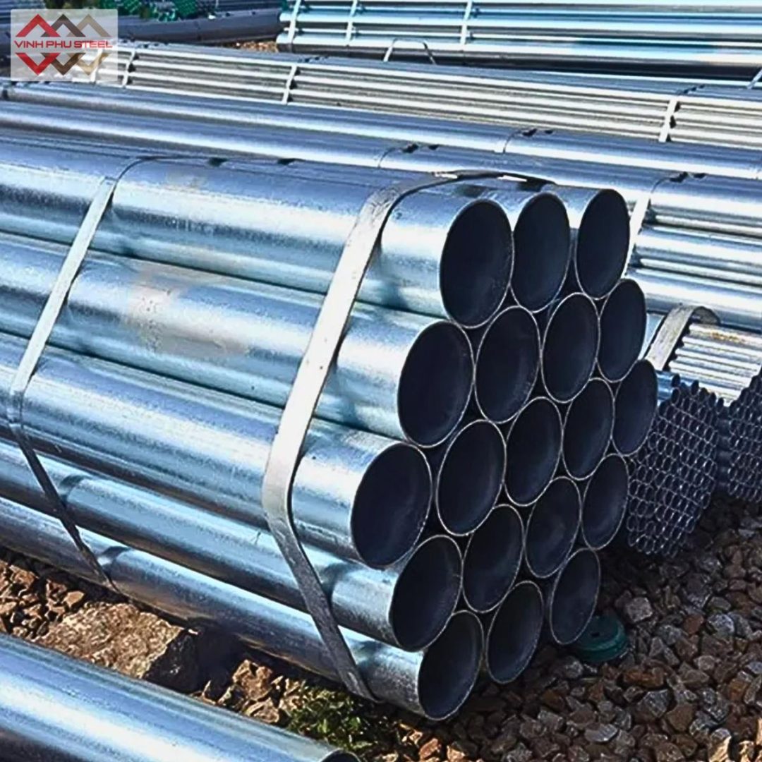 sắt ống mạ kẽm D200