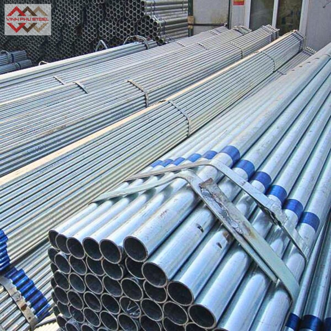 thép ống mạ kẽm phi 42