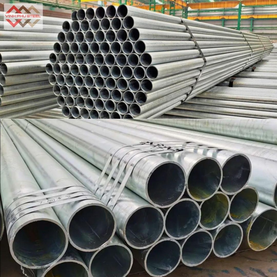 thép ống mạ kẽm phi 60