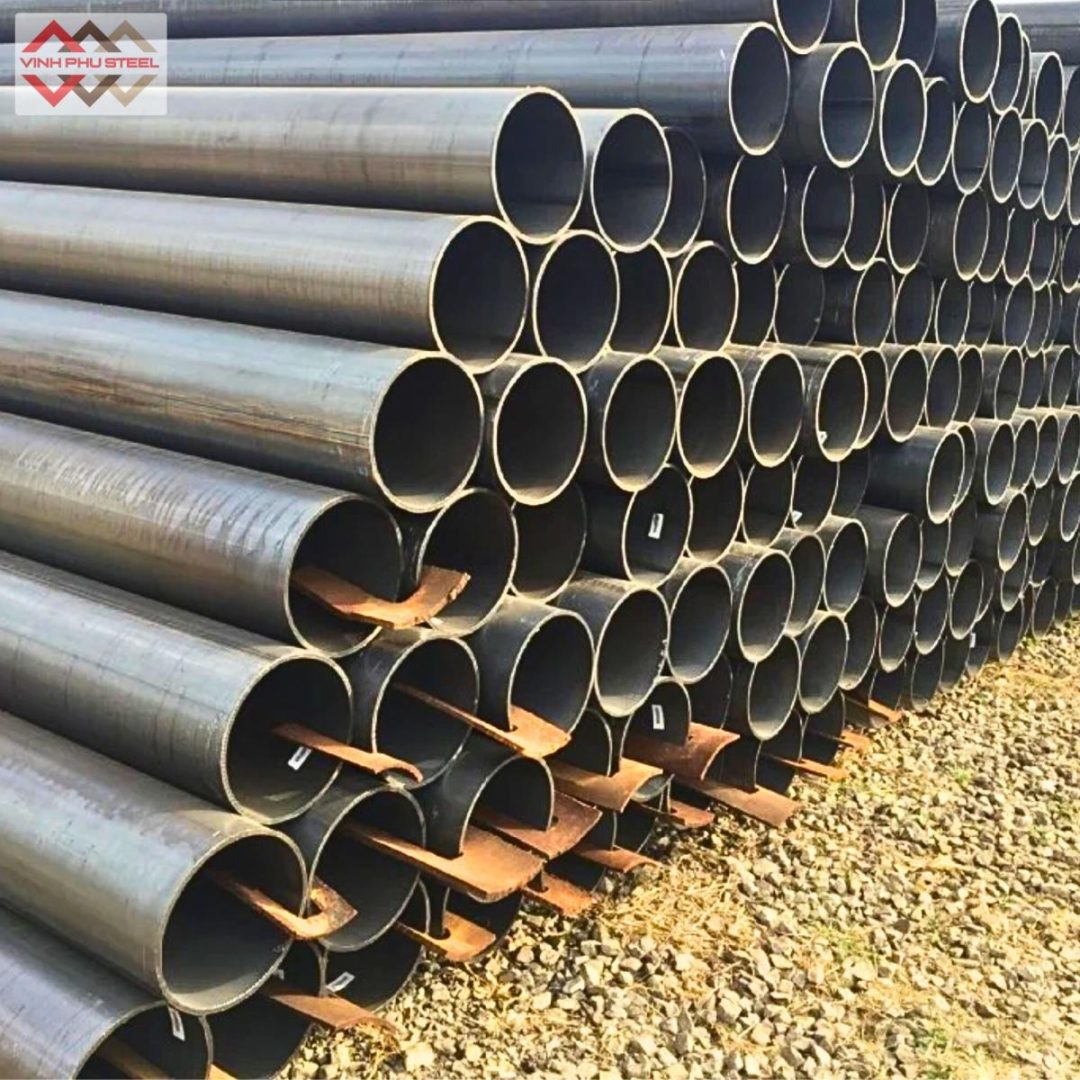 ống sắt đen d100