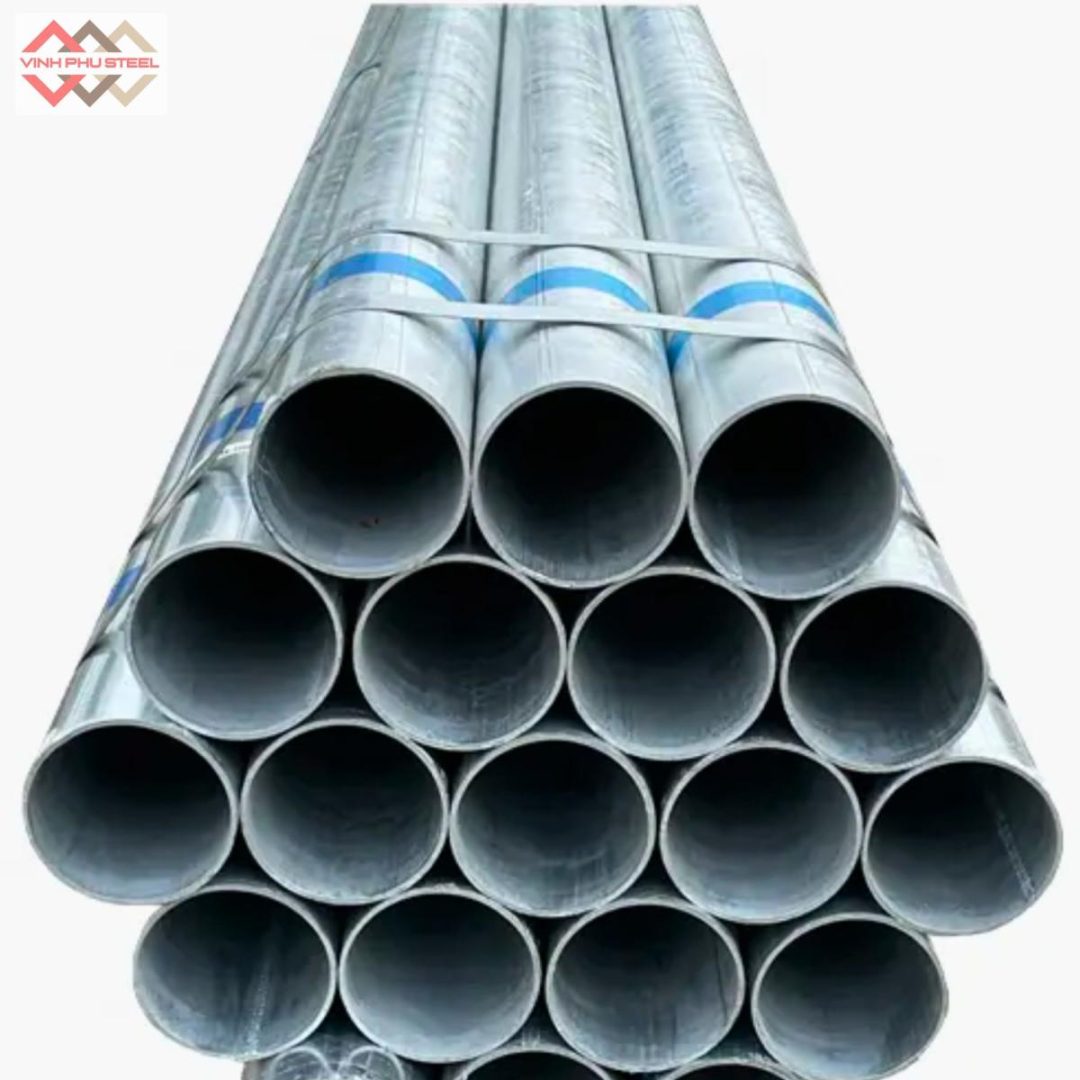 ống thép mạ kẽm d100