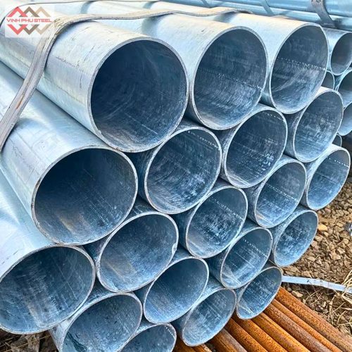 sắt ống mạ kễm D200