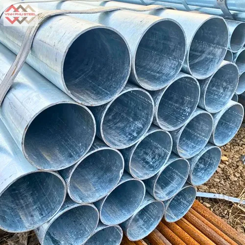 sắt ống mạ kễm D200