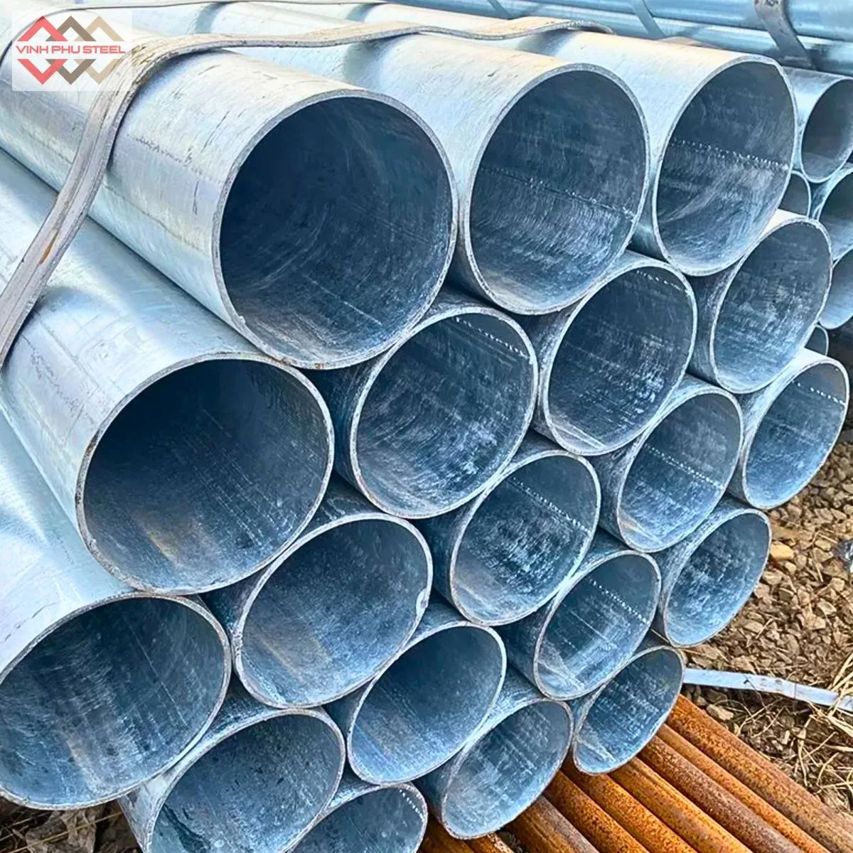 sắt ống mạ kễm D200