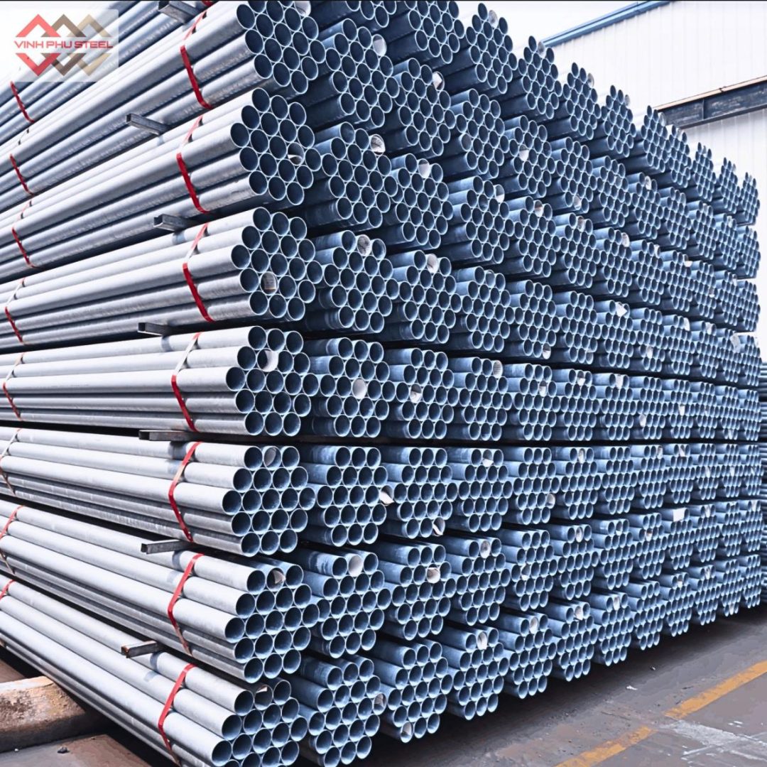 ống thép mạ kẽm phi 48