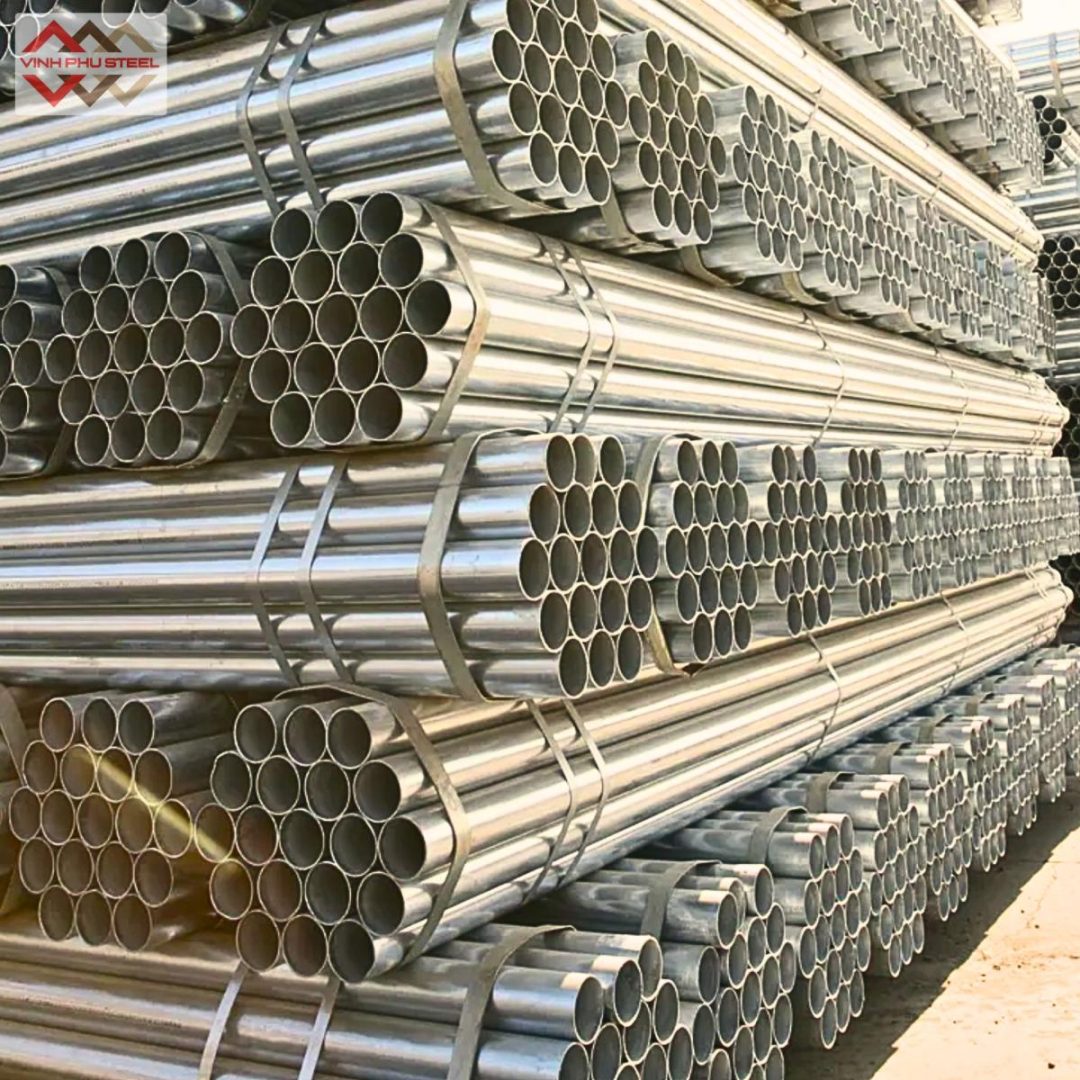 ống sắt mạ kẽm phi 60