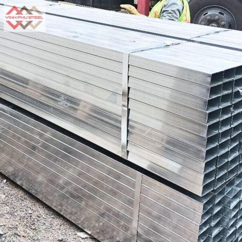 Sắt hộp mạ kẽm 50x100 Hòa Phát