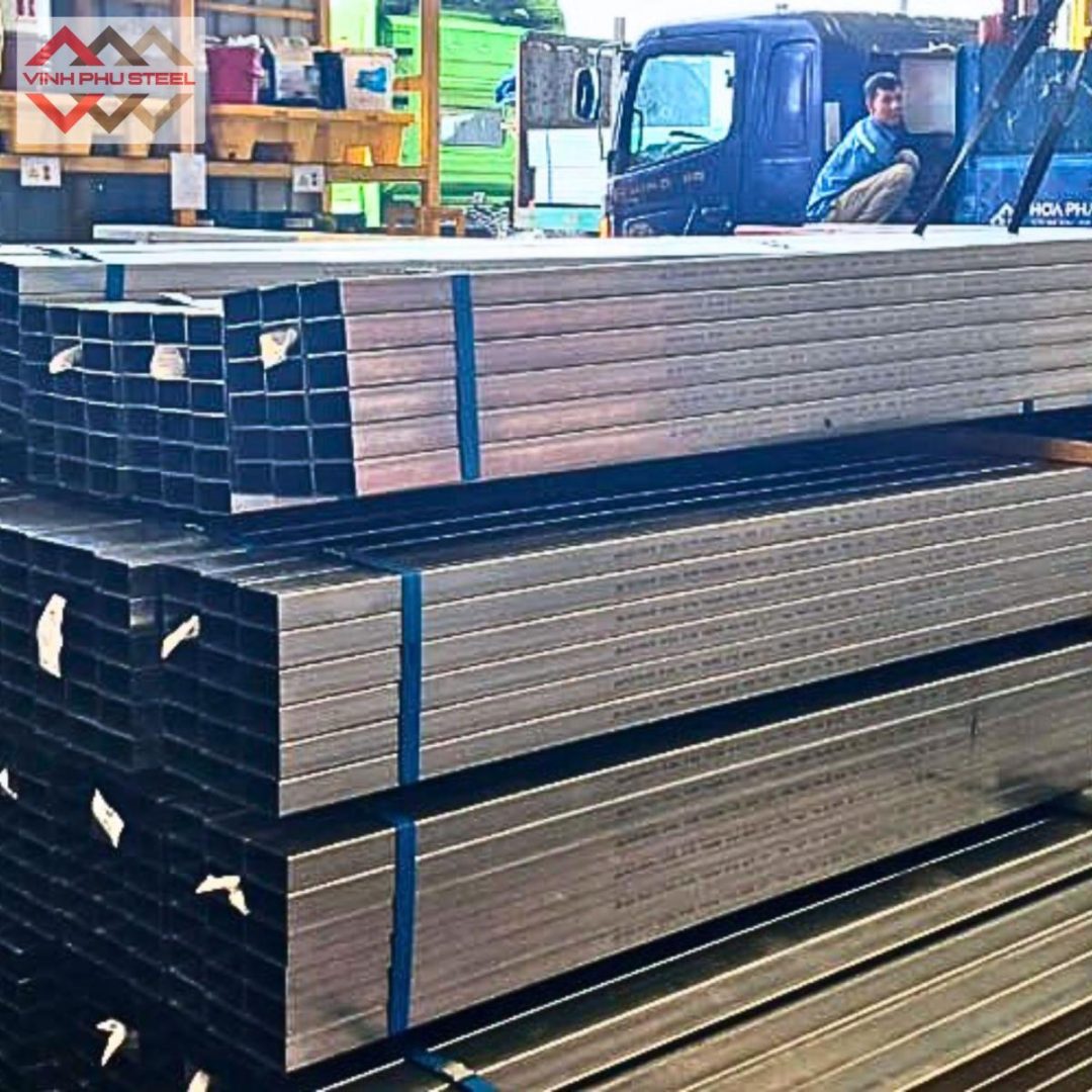 sắt hộp mạ kẽm 50x100 hòa phát