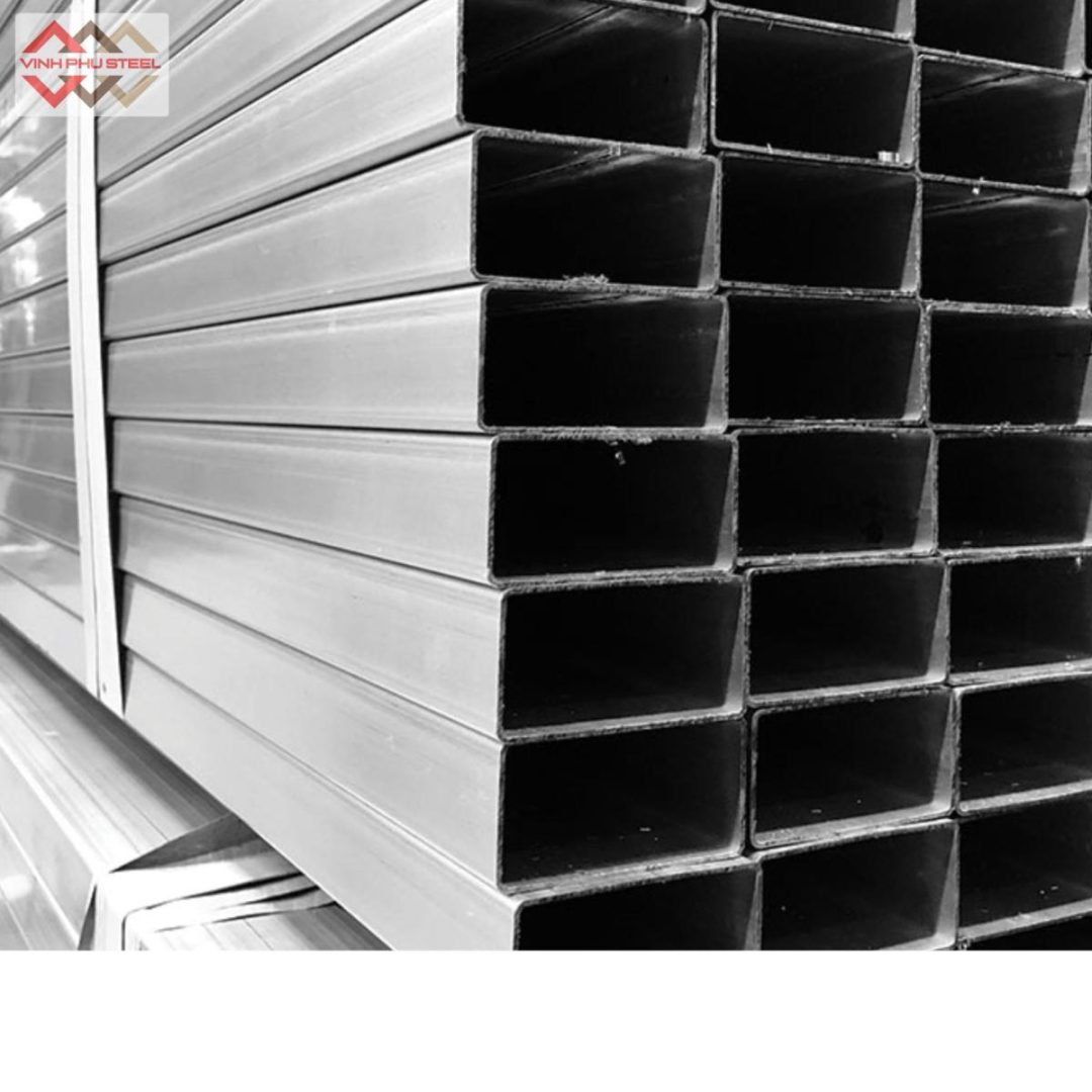 sắt hộp mạ kẽm 100x200
