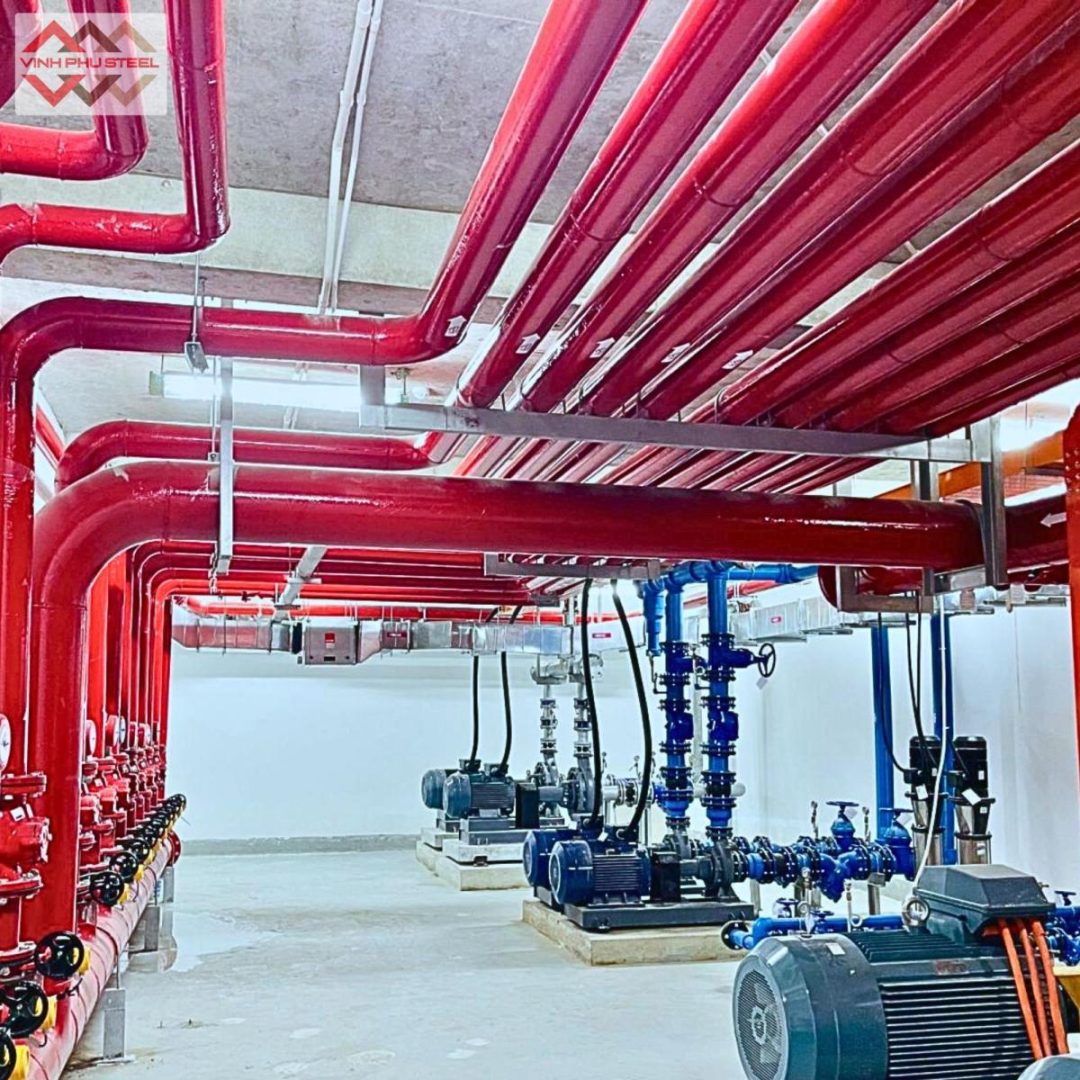 ứng dụng thép ống đen D200