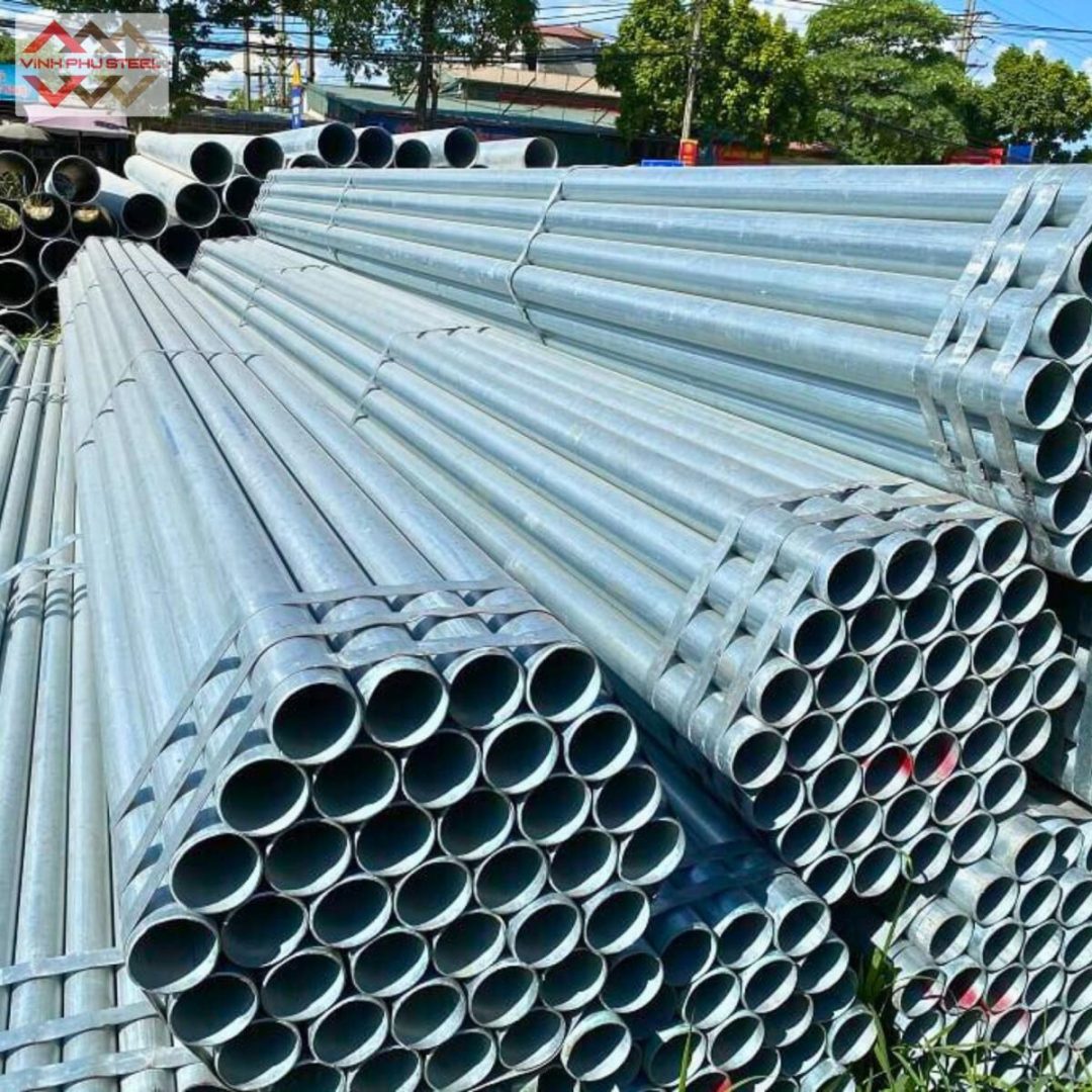 Thép ống mạ kẽm phi 80