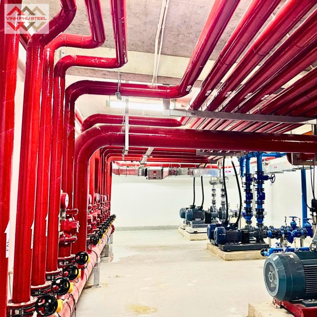 ứng dụng ống thép đen d150