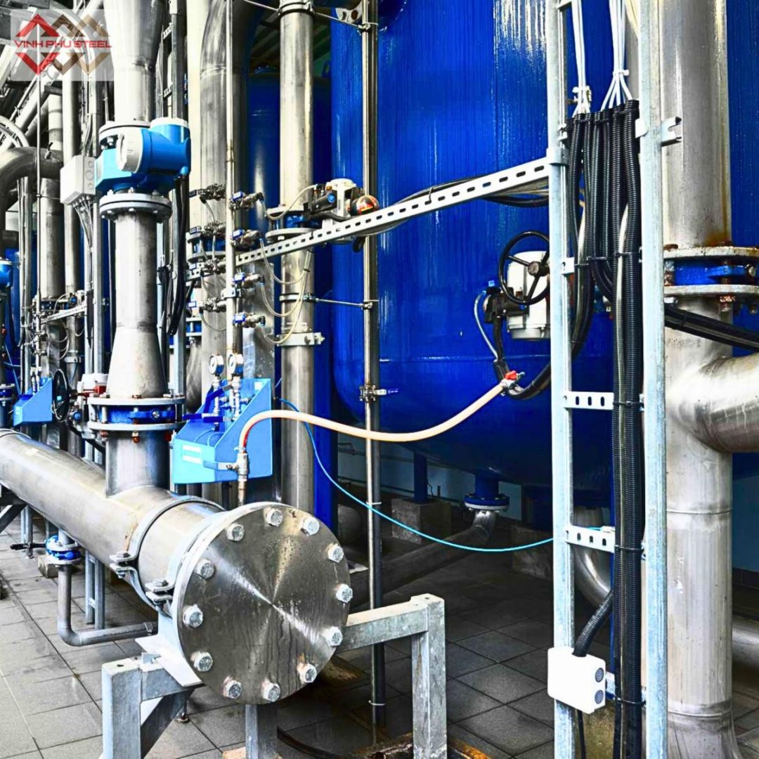 ứng dụng ống sắt D100