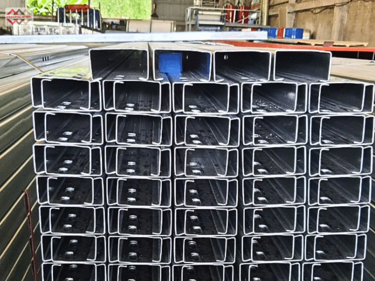 Xà gồ thép c100x50x15