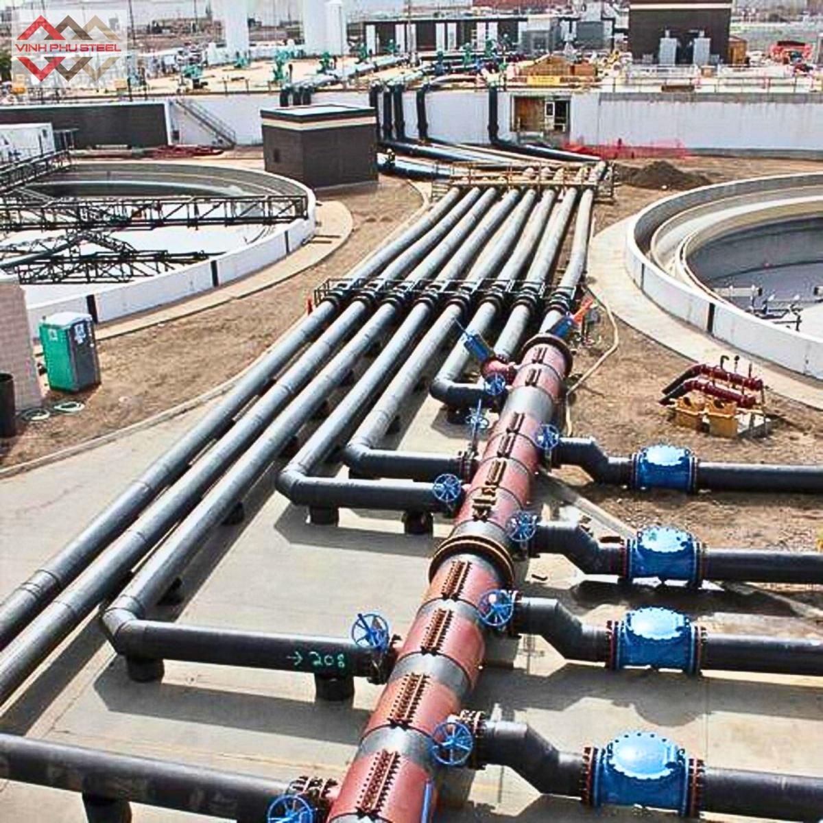 ứng dụng ống thép phi 141