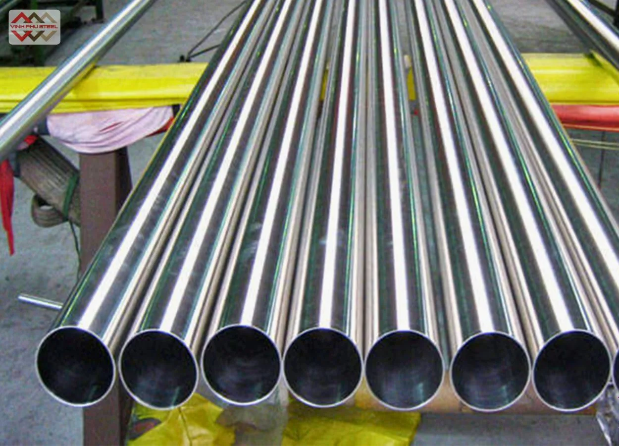 Ống inox 321 đúc, bề mặt BA