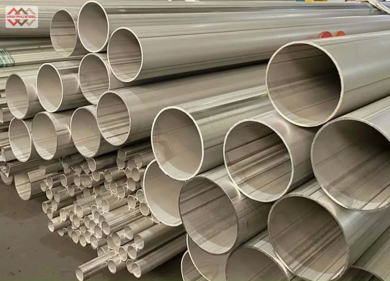 Ống thép inox 430 hàn, có bề mặt 2B
