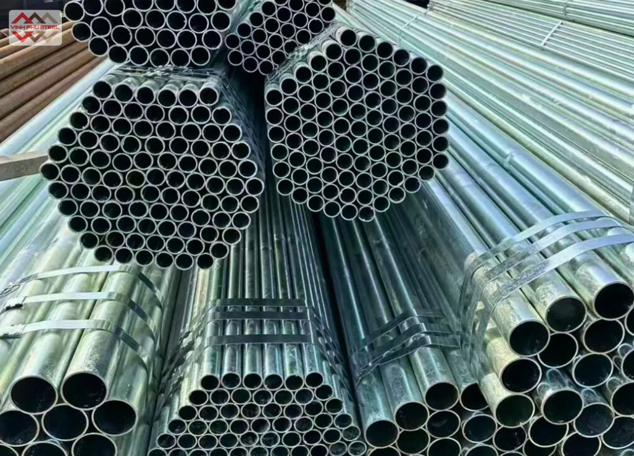 Thép ống mạ kẽm phi 14