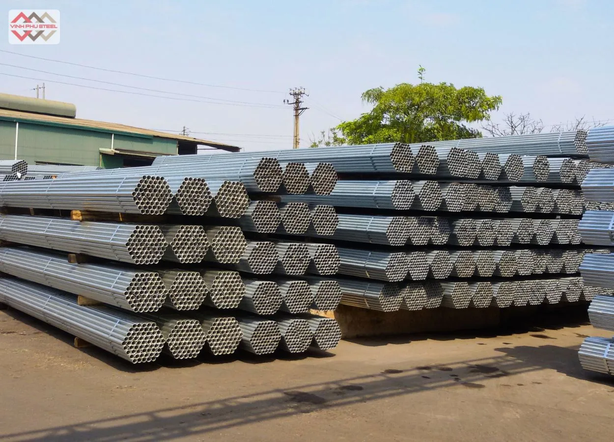 Thép ống mạ kẽm phi 73