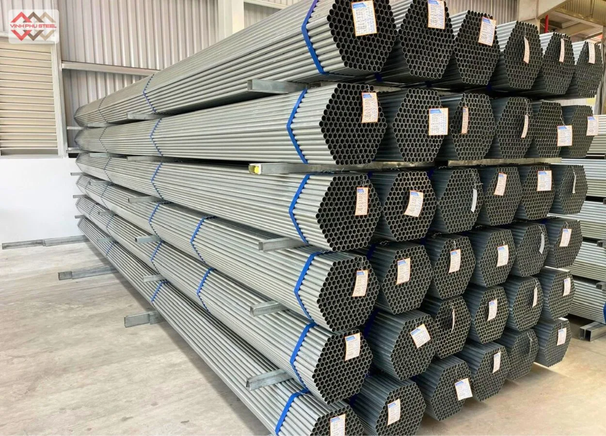 Thép ống mạ kẽm phi 19