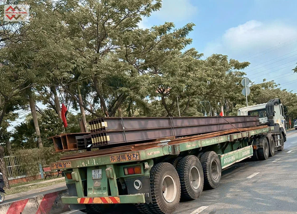 Thép hình i496 đen
